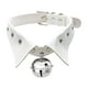 thumbnail image 4 of Gargantilla Estilo Rock, Collar De Moda De Cuero PU Para Niñas, Cosplayer, Blanco, 4 of 4