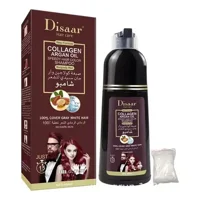 Disaar - Shampoo Tinte Cubre Canas Burdeo
