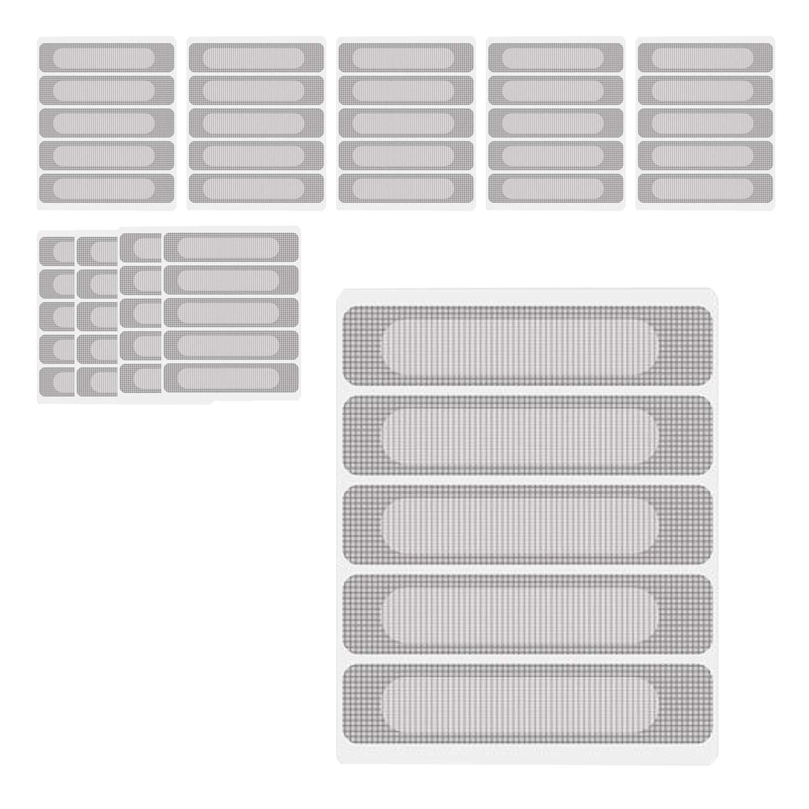 Bothyi - Parche De Reparación De Pantalla De Ventana De 10 Hojas Para Cortinas De Pantalla De Puerta De Patio