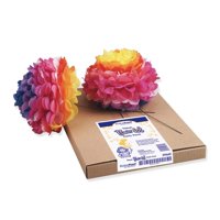 Kit De Flores De Papel Pacon Kolorfast Party Pack Con 84 Flores