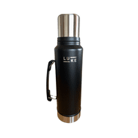 Termo Liquido Acero Inoxidable 1.3 Lts. Granite Negro - Luke