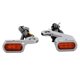 thumbnail image 1 of Luz Indicadora De Intermitentes Para Touring Softail Plata Naranja, 1 of 5