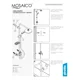 thumbnail image 4 of Columna De Ducha Con Monomando Modelo Filippo Stretto Color Cromo, 4 of 5