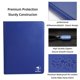 thumbnail image 5 of Álbum de Cartas con Cremallera DTCGBIN de 16 Bolsillos Azul, 5 of 6