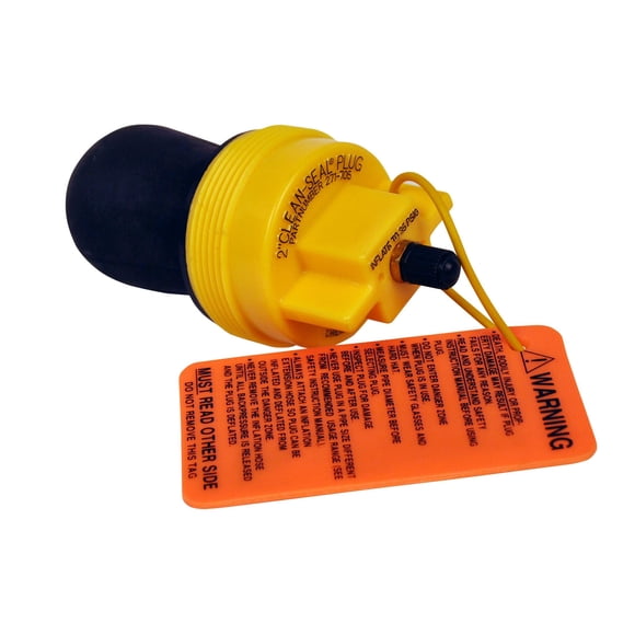 Tapón Oatey Clean‑Seal de 5 cm y 2 pulgadas