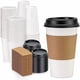 thumbnail image 1 of Taza de café desechable de papel apta para preparar comidas, 473 ml, paquete de 100, 1 of 8
