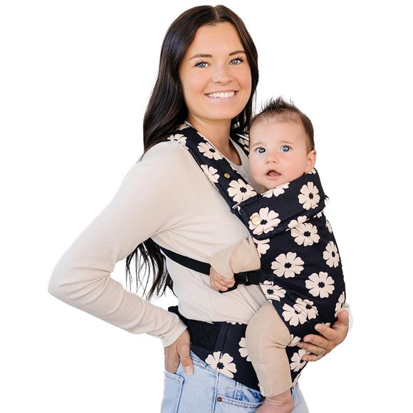 Portabebés AVA + OLIVER 7‑16 kg Floral Frontal/Trasero