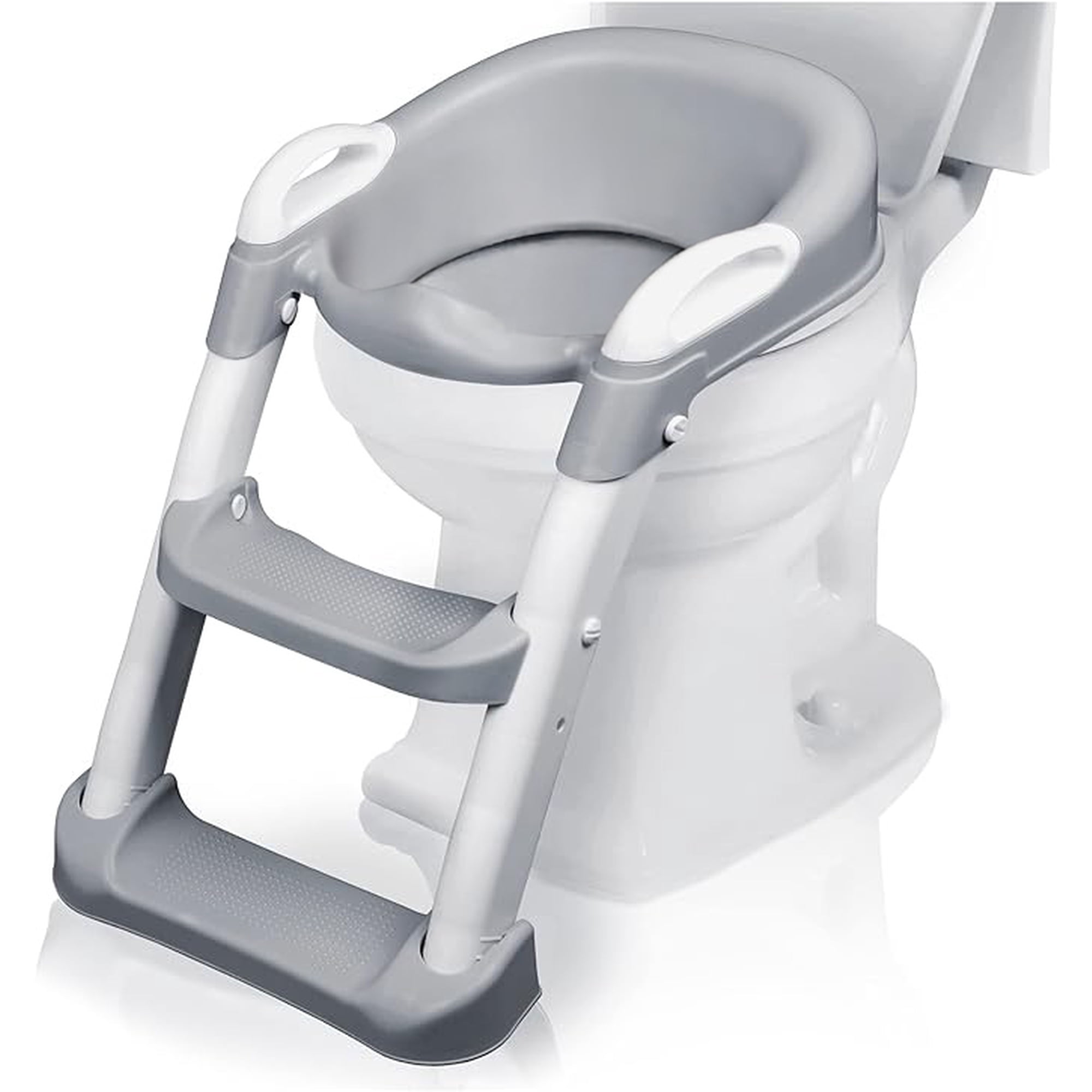 Bebesit - Asiento Reductor Con Escalera Para Baño Entranamiento Bebe