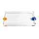 thumbnail image 3 of Bandeja De Servicio Transparente Bandeja Para Comer Para Bar, Cocina, Comedor Multifuncional Naranja Azul, 3 of 3