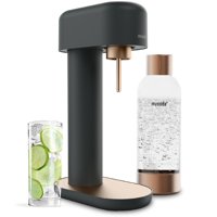 Máquina Para Hacer Agua Con Gas Mysoda Ruby 2 Con Botella De 1 Litro, Cobre Negro