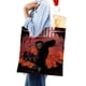 thumbnail image 4 of Cuchilla Bolso de tela con estampado de lienzo para mujer, bolsa de compras reutilizable y estética, con cremallera interior, regalo para mujer,38*45cm., 4 of 6