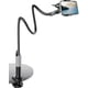 thumbnail image 1 of Soporte SAIJI para cama con cuello de cisne, brazo largo y flexible, negro, 1 of 8