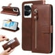 thumbnail image 3 of Funda con Cremallera para Honor 100, Carcasa Cartera de Cuero PU con Soporte y Tarjetero, 3 of 6