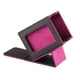 thumbnail image 3 of Caja Para Baraja De Cartas Con Capacidad Para 100 Cartas, Tarjeta De Béisbol, Caja De Almacenamiento De Tarjetas Con Funda Premium, Color Negro Y Morado, 3 of 5
