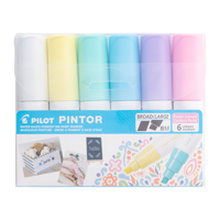 Pilot - Pintor Set Pastel Punta Biselada 6 Un.