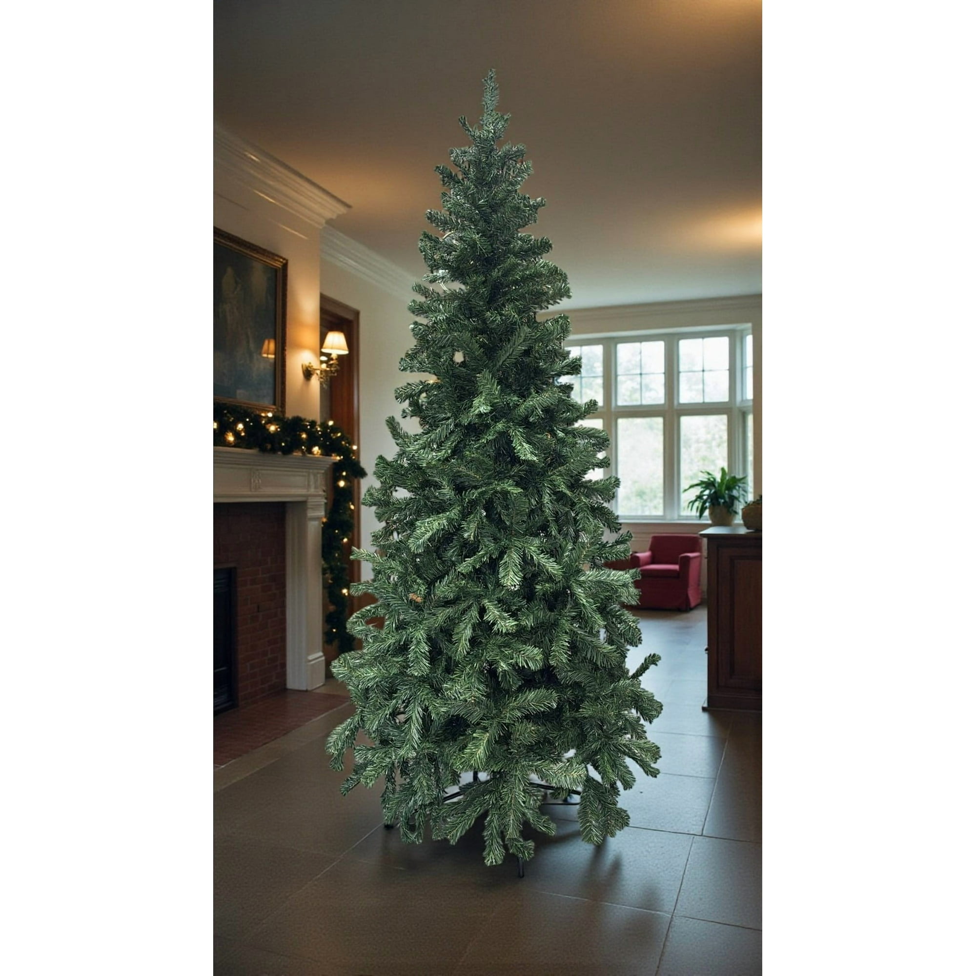 Mundo Shopping - Arbol De Navidad Artificial De Pino Frondoso 210cm Sds36