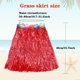 thumbnail image 5 of Falda de hierba sintética Hajoyful pack de 12, 40 cm, para niños, temática hawaiana Luau, 5 of 8