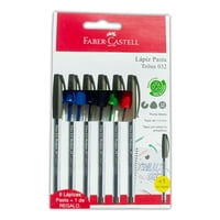 Faber Castell - Bolígrafo Trilux Faber-Castell 032 M X6 + 1 Bc