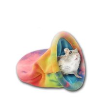 Xusx111 - Escondite De Cerdo De Guinea, Escondite De Conejo, Cama De Conejo, Escondite De Animal Pequeño De Lana Polar Para Jaula De Cerdo De Guinea, Enriquecimiento De Conejo, Accesorio De Hábitat De