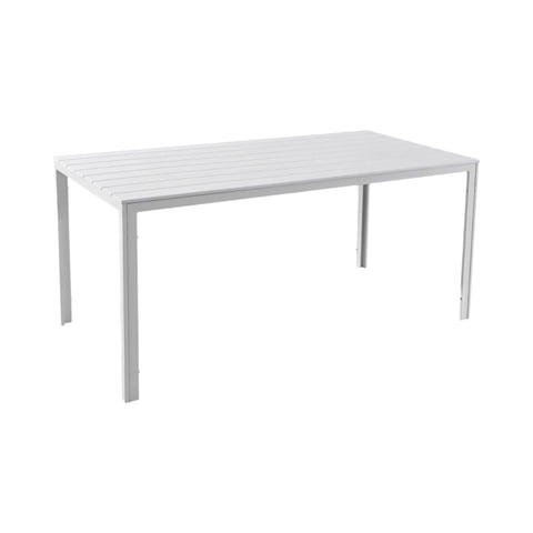 Northwest - Mesa Terraza Polywood Impermeable 156X78Cm Blanca Blanco Tamaño Único