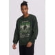 thumbnail image 2 of Polerón Hombre Central Print Verde Militar, 2 of 4