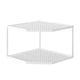 thumbnail image 2 of Estante De Almacenamiento De Cocina, Estante De Esquina, Soporte Para Gabinete De Encimera De Cocina, 2 Niveles, Blanco, 2 of 3