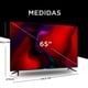 thumbnail image 4 of Smart TV LED Caixun Google TV 65" UHD 4K C65V1UG, 4 of 10