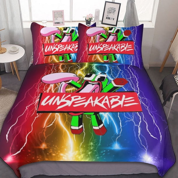 Bedding Duvet Cover Set of Kids Unspeakable Comforter Cover Set 3PCS Bedding Set