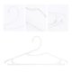 thumbnail image 3 of Paquete de 10 perchas con gancho, perchas de plástico para pantalones, perchas duraderas que ahorran espacio para ropa, armario, abrigos o camisas blancas, 3 of 6