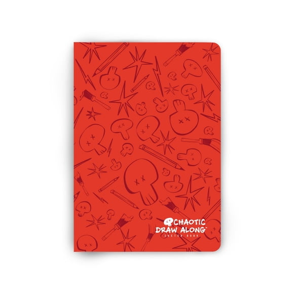 Cuaderno de bocetos CHAOTIC DRAW ALONG A5 140 g/m² 48 páginas