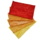thumbnail image 1 of 5 X Tela Tie Dye 50 X 45 Cm Impresa Para Confección Patchwork Rojo Amarillo, 1 of 5