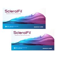 Solución Salina Scleralfil De Bausch + Lomb 600 Ml 60 Viales
