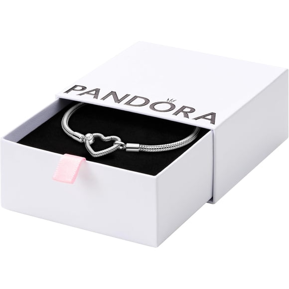 Pulsera Moments Broche Corazón Cadena Serpiente Mujer
