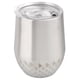 thumbnail image 1 of Taza de acero inoxidable de 12 oz con diseño de rombos, aislada y con tapa., 1 of 8