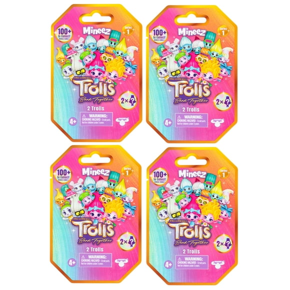 Figuras coleccionables Trolls DreamWorks Band Together Mineez
