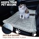 thumbnail image 3 of Cama impermeable CoSofSLIP para asiento de coche de perro 60x145 cm gris, 3 of 8