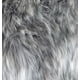 thumbnail image 3 of Almohada Plutus Brands Plutus Wild Grey Wolf hecha a mano de lujo, 3 of 3