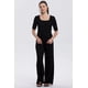 thumbnail image 4 of Polera Mujer Manga Globo Texturizada Negro, 4 of 4