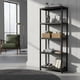 thumbnail image 1 of Estante Rack Plástico 5 Niveles 171x61x31 cm Negro Desarmable, 1 of 8