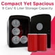 thumbnail image 3 of Minirefrigerador personal Frigidaire 6L/9 latas de cocodrilo negro, 3 of 8