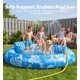 thumbnail image 5 of Colchoneta Inflable Para Piscina 183 X 165 Cm Con Rociador, 5 of 9
