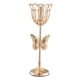 thumbnail image 2 of Candelero Decorativo De Navidad Para Cena De Fiesta Con Candelero De Hierro Con Mariposa L, 2 of 5