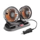 thumbnail image 1 of Ventilador De Refrigeración Genérico Para Coche, Silencioso, Potente, Doble Cabezal Para Carro, RV, Salpicadero De Coche, Color Naranja, 1 of 5