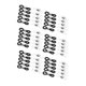 thumbnail image 1 of 60 Uds Extremos De Metal De Goma Conectores Retenedores Soporte Para Cadena De Anteojos, 1 of 5