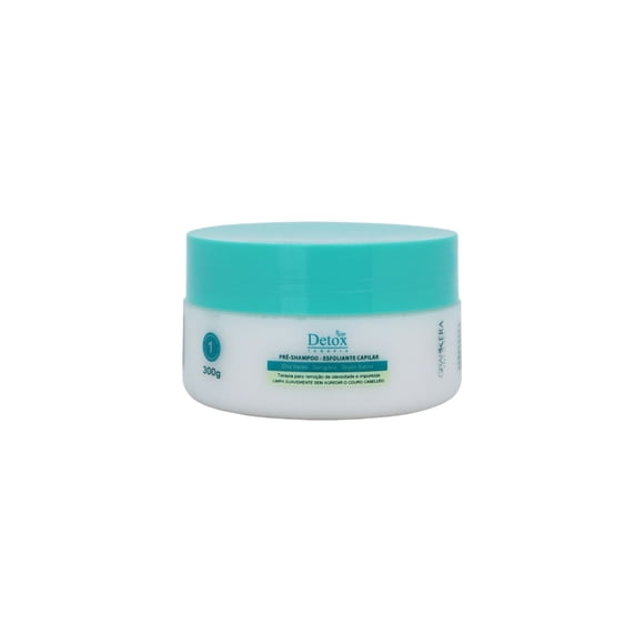 Pre Shampoo Exfoliante Paso 1 Detox Terapia GranKéra Profissional 300 Gr