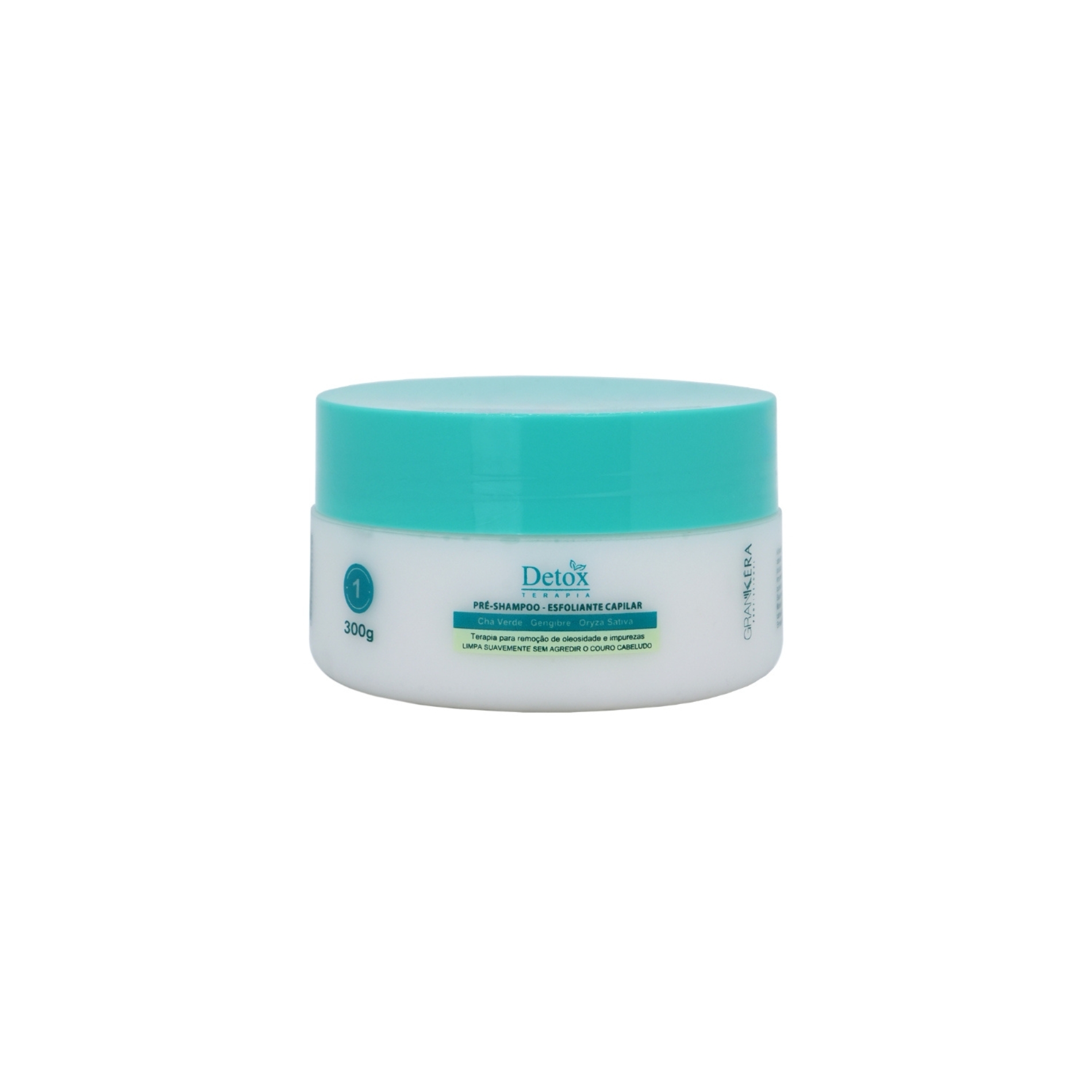 Pre Shampoo Exfoliante Paso 1 Detox Terapia Grankéra Profissional 300 Gr