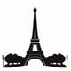 thumbnail image 1 of Decomural Eiffel Tower Paris Skyline WS-19171, 1 of 2