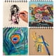 thumbnail image 4 of Set de dibujo PRINA, paquete de 76 unidades, con cuaderno de bocetos de 3 colores, 4 of 8