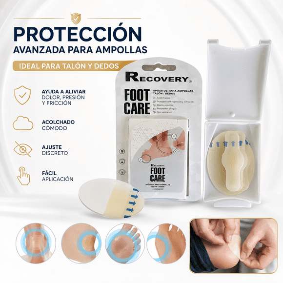 Recovery Foot Care - Apósitos Para Ampollas Talón/dedos