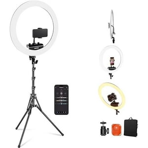 Ring Light Neewer Rp18B Pro De 18 Pulgadas Con Soporte Y Soporte Para Teléfono